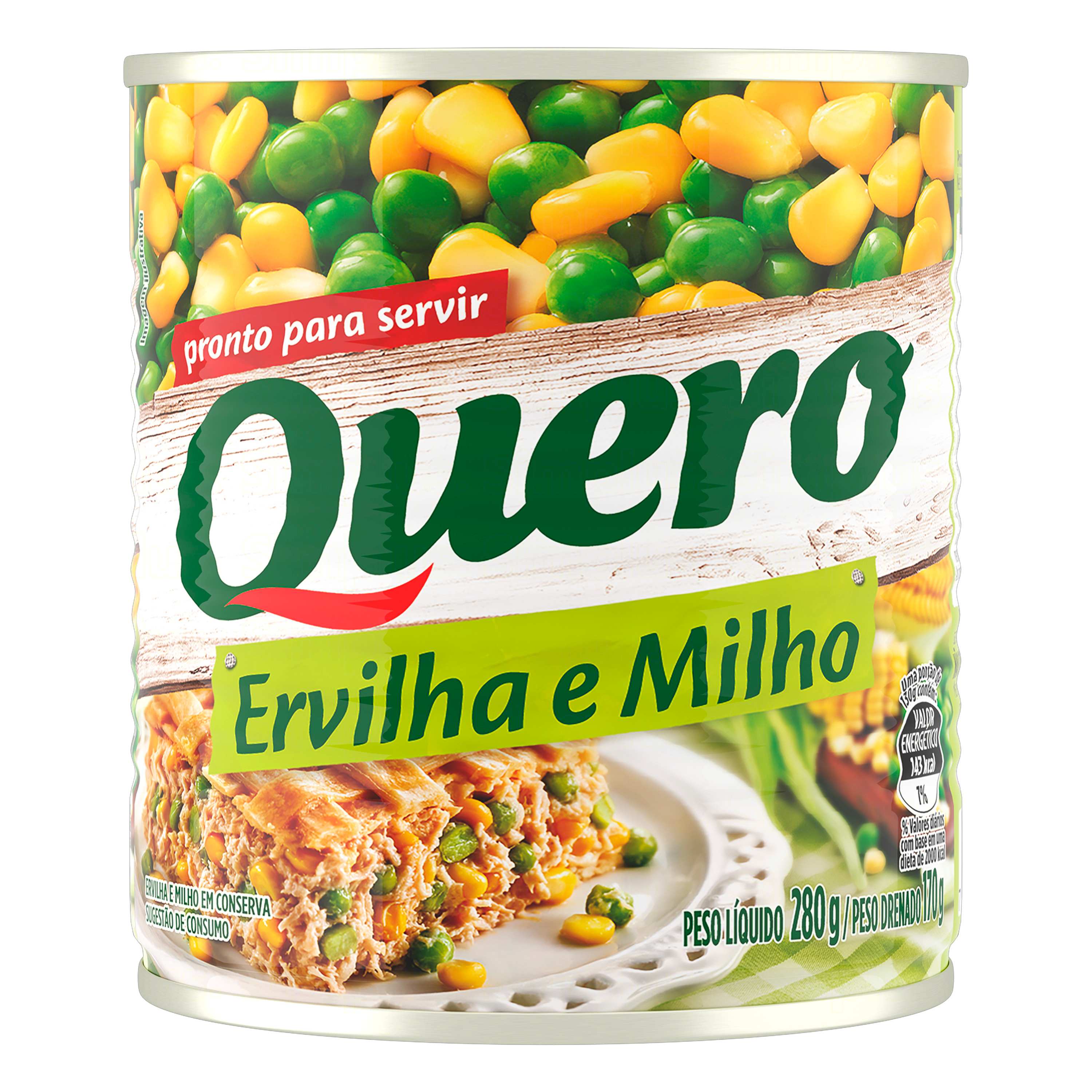QUERO ERVILHA E MILHO LT 
