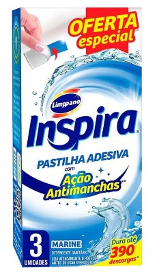 INSPIRA PASTILHA  ADESIVA 20%DESC MARINE