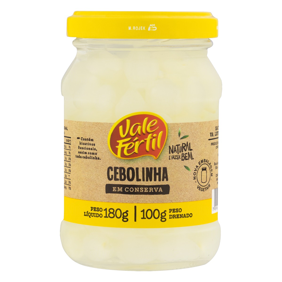 CEBOLINHA EM CONSERVA VALE FERTIL VD