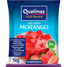 QUALIMAX GELATINA MORANGO