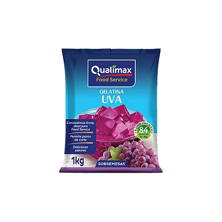 QUALIMAX GELATINA UVA
