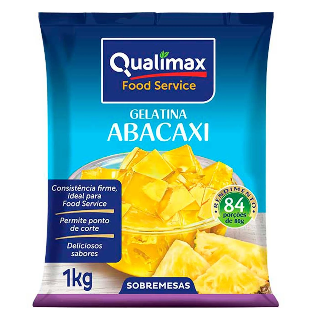 QUALIMAX GELATINA ABACAXI 