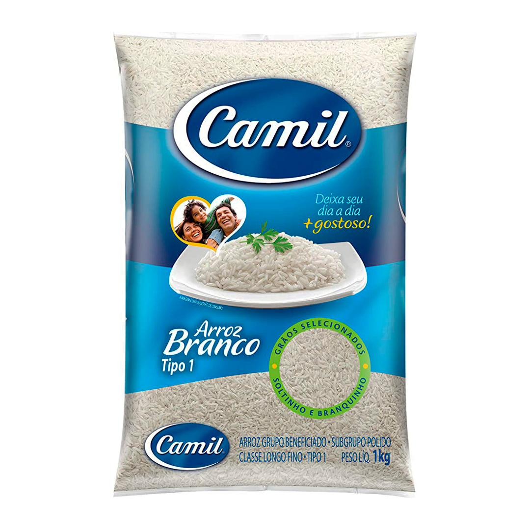 ARROZ BRANCO TP1 CAMIL FD