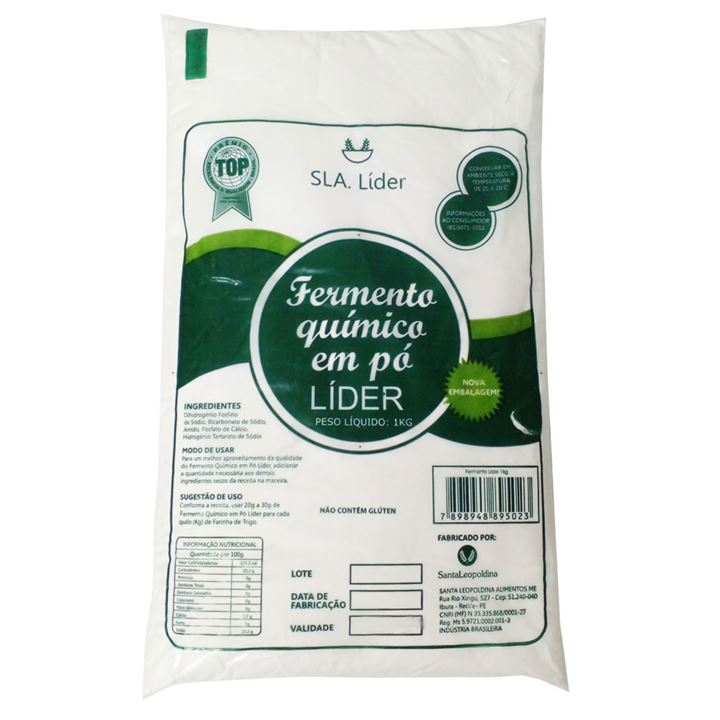 FERMENTO QUIMICO EM PO LIDER