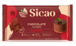 CHOCOLATE SICAO GOLD AO LEITE BARRA