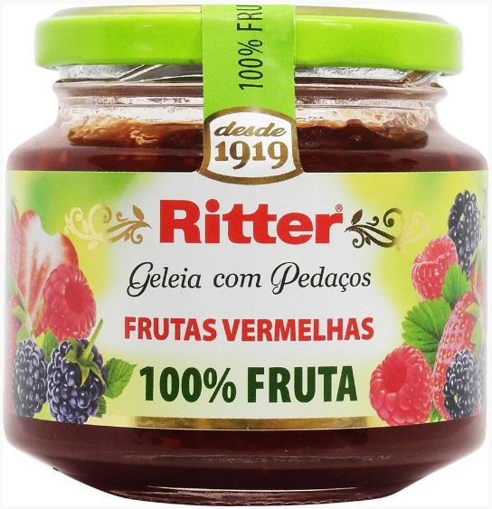 GELEIA RITTER 100% FRUTAS VERMELHAS VD