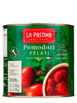 TOMATE PELADO ITA LP 2,5KG