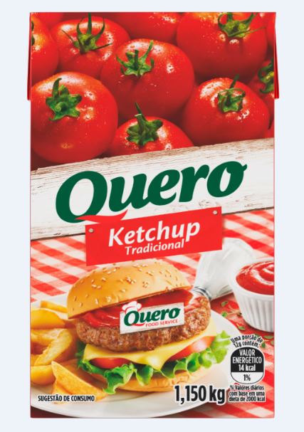 QUERO KETCHUP TRADICIONAL QUERO TP 1082