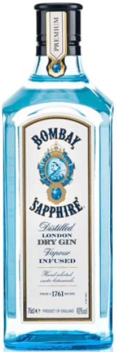 GIN ING BOMBAY SAPPHIRE 750ML