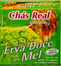 CHA REAL MULTIERVAS ERVA DOCE E MEL