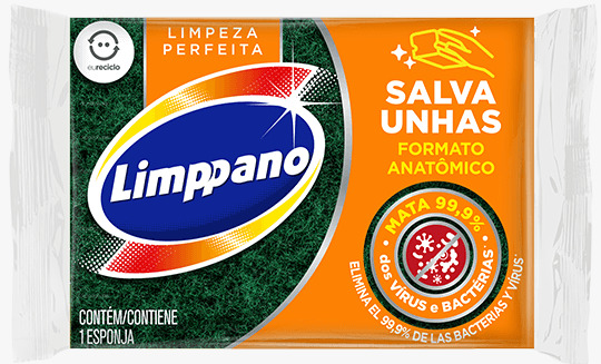 ESPONJA SALVA UNHAS LIMPPANO