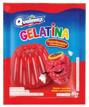 VQUALIMAX GELATINA FRAMBOESA