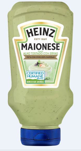 HEINZ MAIONESE ALHO C/ ERVAS FP