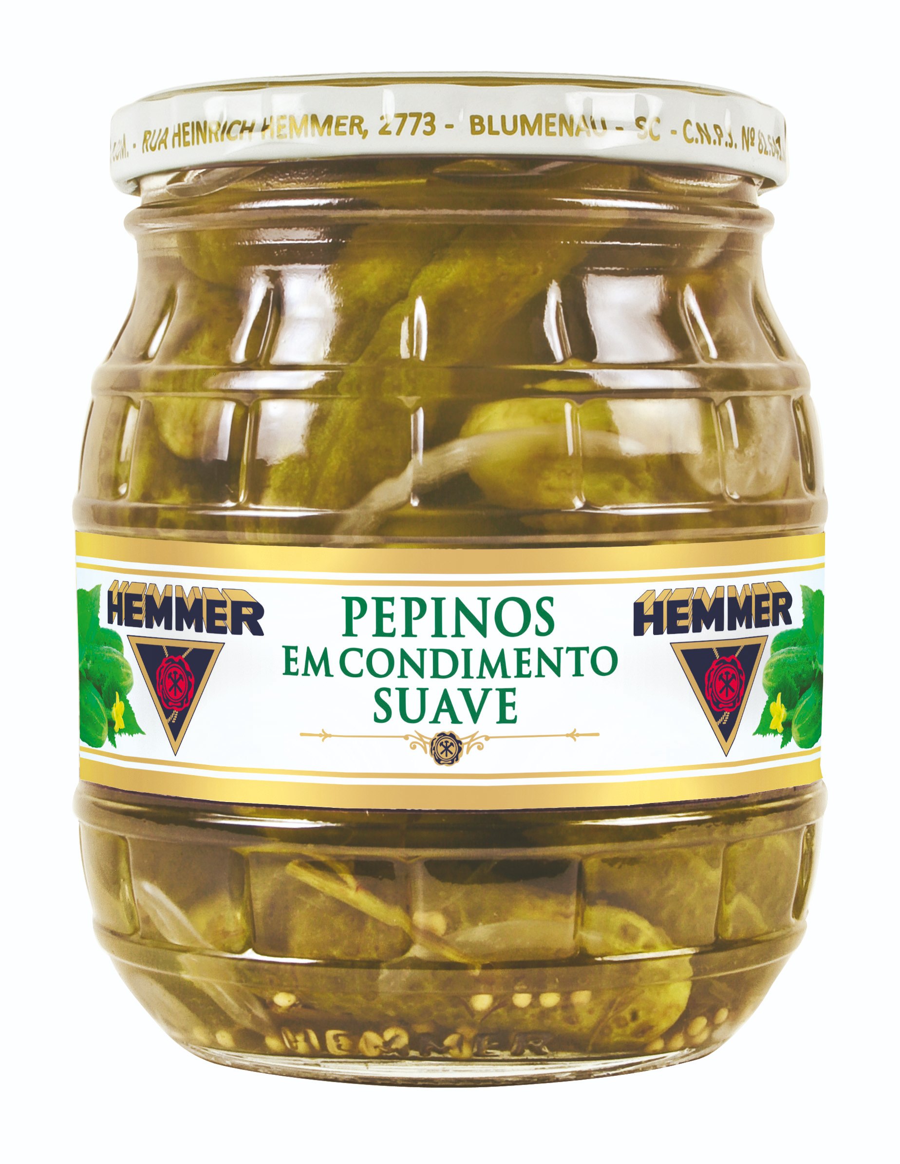 HEMMER PEPINOS EM CONDIMENTO SUAVE