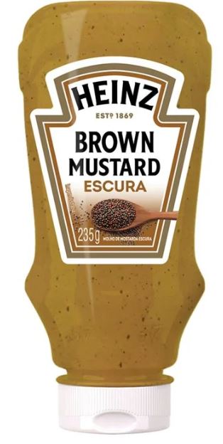 HEINZ MOSTARDA ESCURA FP