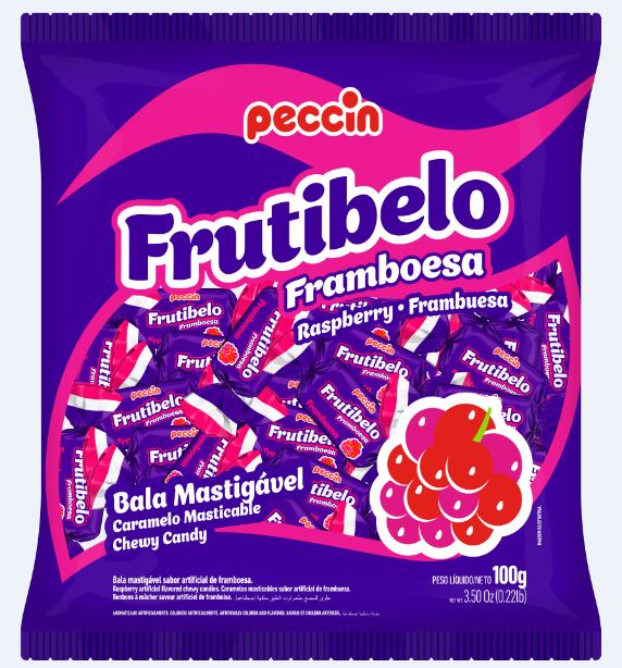 PECCIN SM BALA FRUTIBELO FRAMBOESA 99406