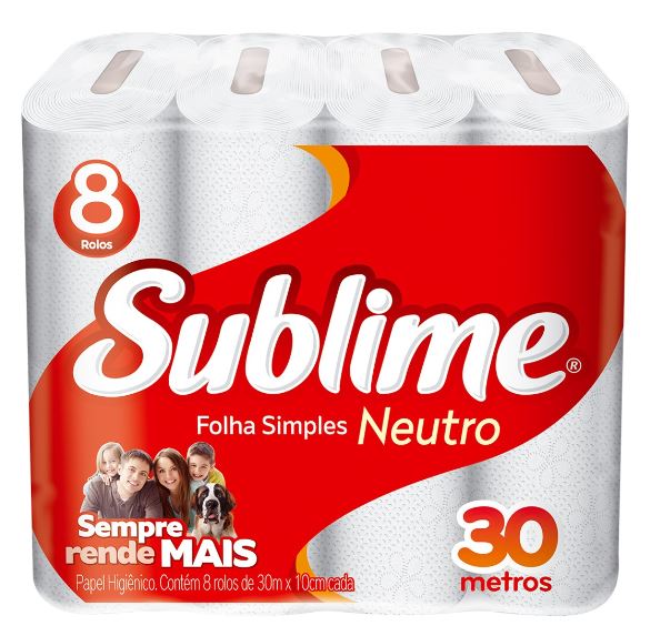 PAPEL HIG SUBLIME FS 8R 30M