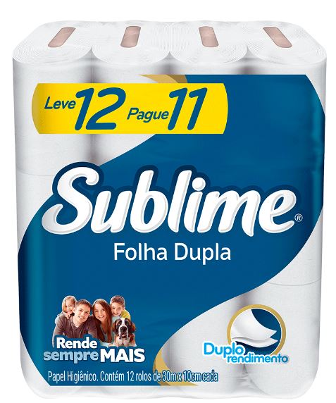 PAPEL HIG SUBLIME FD L12P11 30M