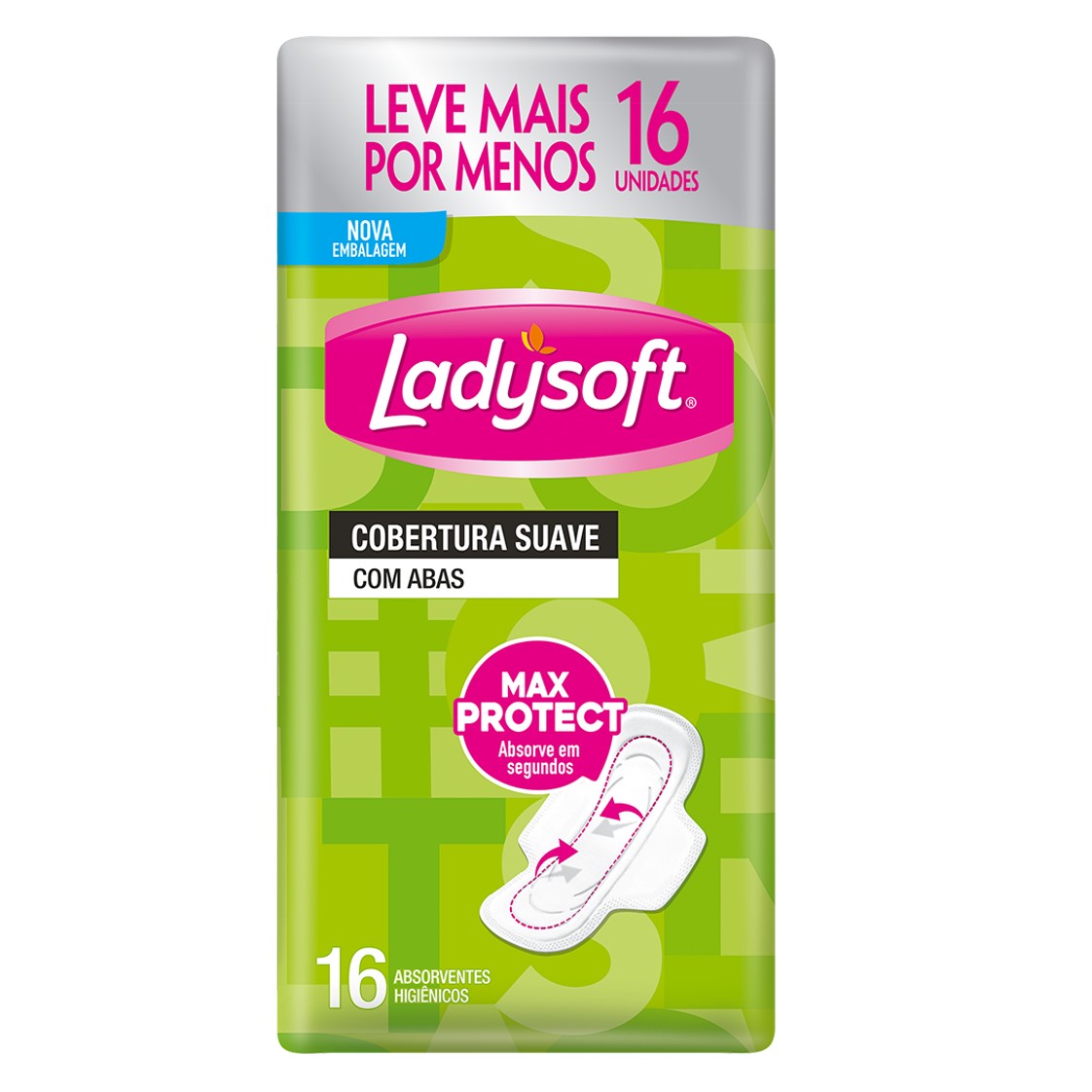 UND ABS LADYSOFT SUAVE 16UNDS C/ABAS 