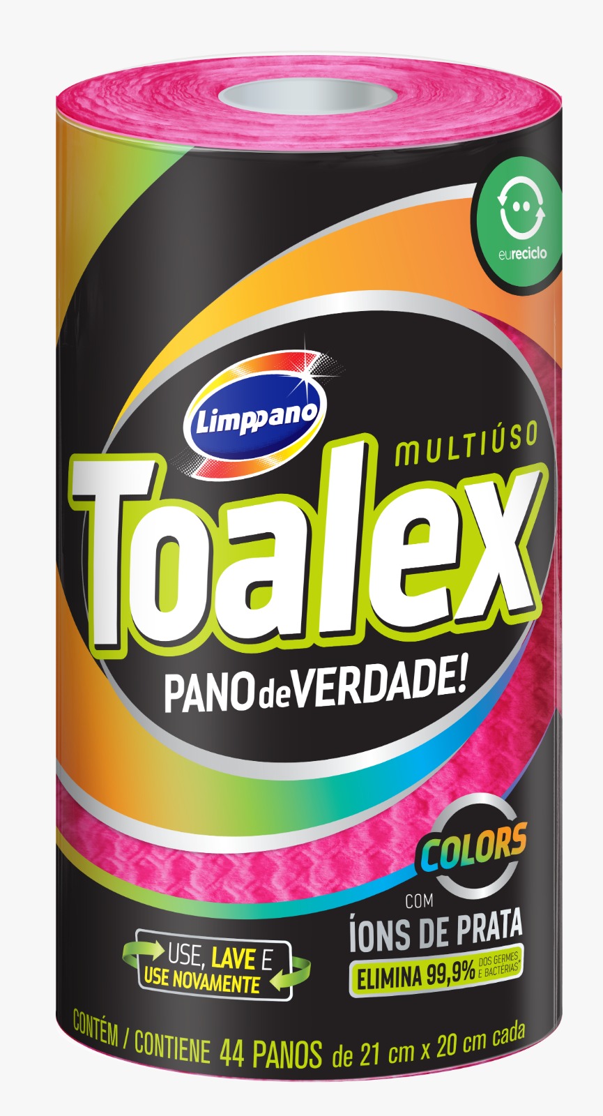 TOALEX ROLO COLORS ROSA