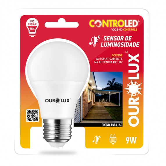 UND OUROLUX LAMP.CONTROLED 9W LUMIN