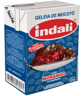 UND GELEIA DE  MOCOTO MORANGO INDALI TP