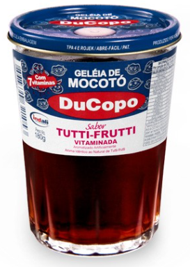 UND GELEIA DE MOCOTO TUTTY FRUTTI DUCOPO