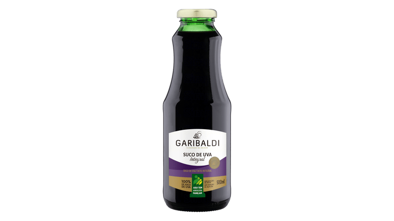 SUCO DE UVA GARIBALDI INTEGRAL TTO 500ML