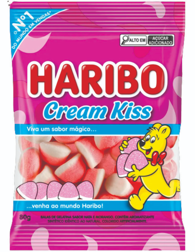 HARIBO B. GELAT. CREAM KISS