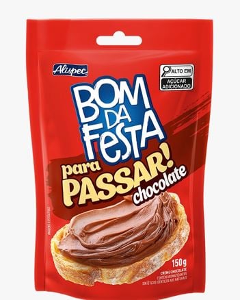 BOM DA FESTA PARA PASSAR CHOCOLATE POUCH