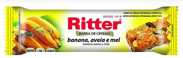 BAR. CER.RITTER BANANA AVEIA/MEL 7605