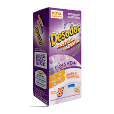 UN DESODOR PASTILHA ADESIVA LAVANDA C/3