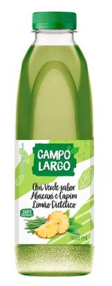 CHA CAMPO LARGO VERDE ABACAXI PET 900ML
