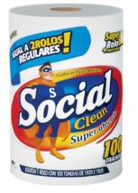 PAPEL TOALHA SOCIAL CLEAN 100F C/16