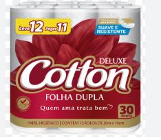PAPEL HIG COTTON NEUTRO FD 30M L12P11