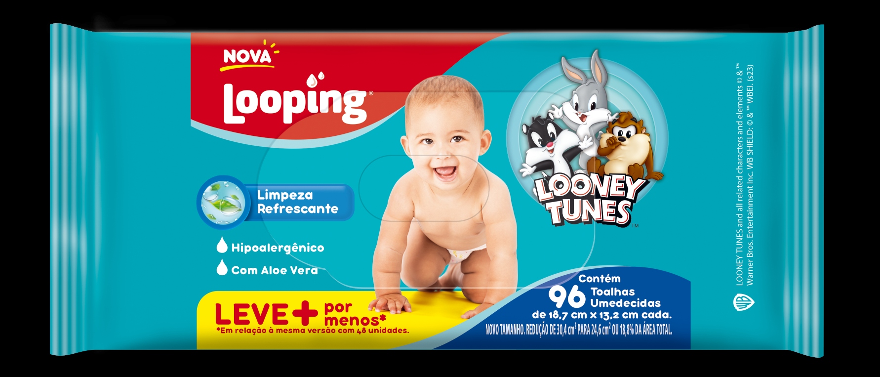 UND TOALHA UMEDECIDA LOOP 48FLS