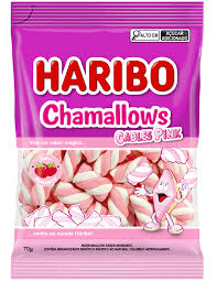 HARIBO MARSHMALLOW CABLE PINK