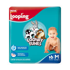 UN FRALDA LOOPING LT JUMBINHO M
