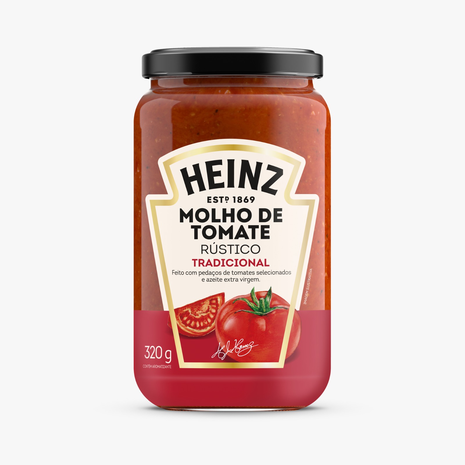 HEINZ MOLHO TOMATE RUSTICO TRAD VD