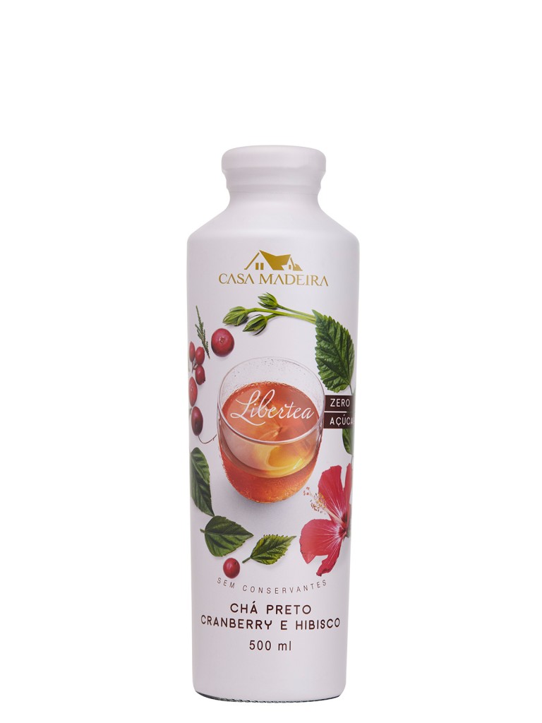 CHA PRETO COM CRANBERRY E HIBISCO