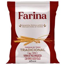 FARINHA DE TRIGO FARINA SEM FERMENTO