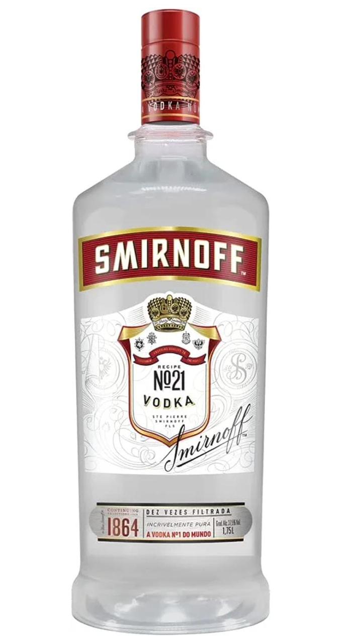VOD NAC SMIRNOFF RED PET