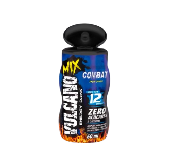ENERG. VULCANO MIX COMBAT FRUTASVERMELHA