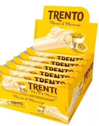 PECCIN WAFER TRENTO  MOUSSE MARACUJA