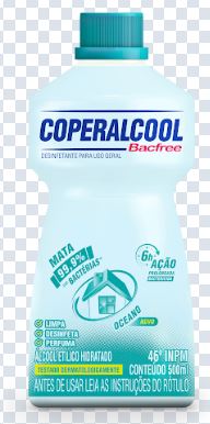 COPERALCOOL ALCOOL BACFREE 500ML