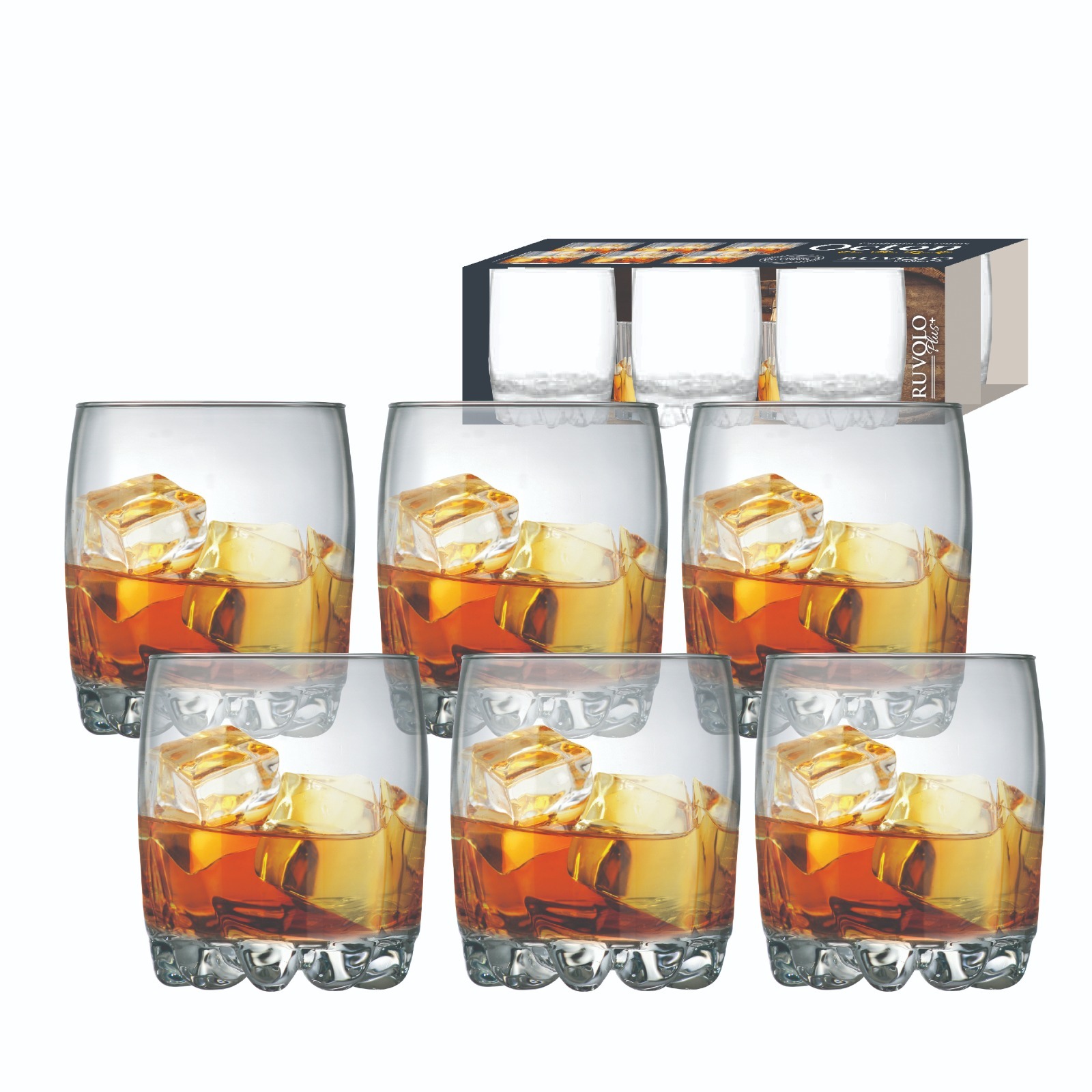 COPO P/ WHISKY RIVIERA ON THE ROCK 310ML