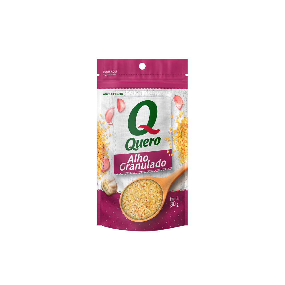 UND QUERO ALHO GRANULADO 30G
