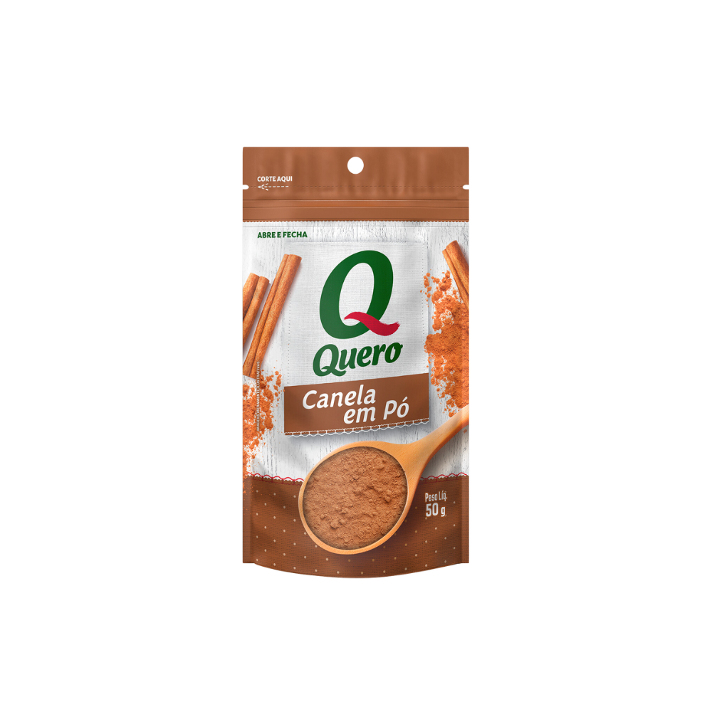 UND QUERO CANELA EM PO 50G