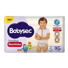 FRALDA BABYSEC SHORT. PREMIUM HIPER XG