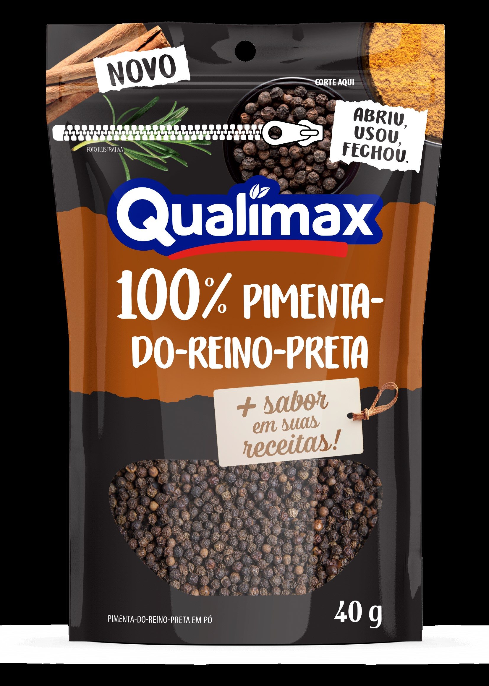 QUALIMAX PIMENTA DO REINO EM PO